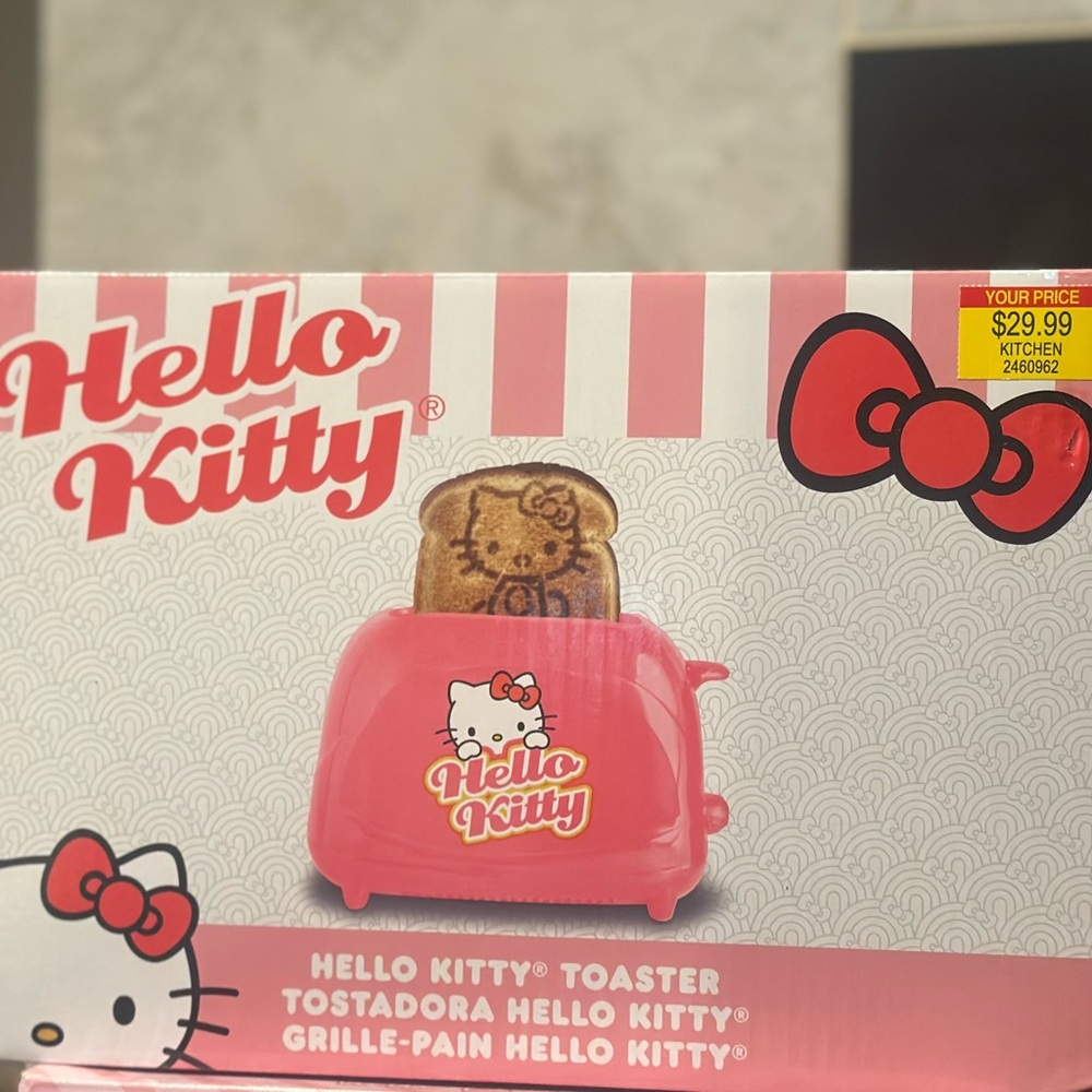 Hello Kitty Pink Toy Set with Signature Bow